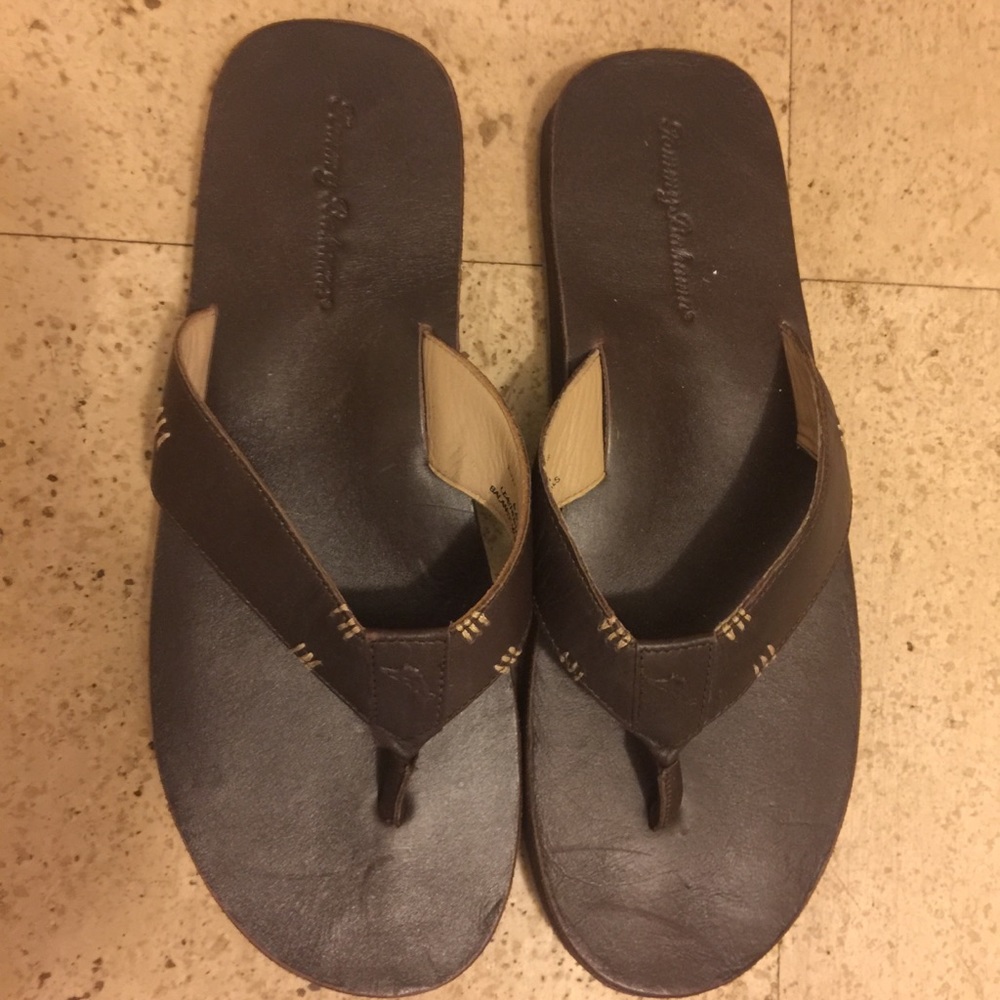 Tommy Bahama Men’s Leather Sandal Brown Size 13